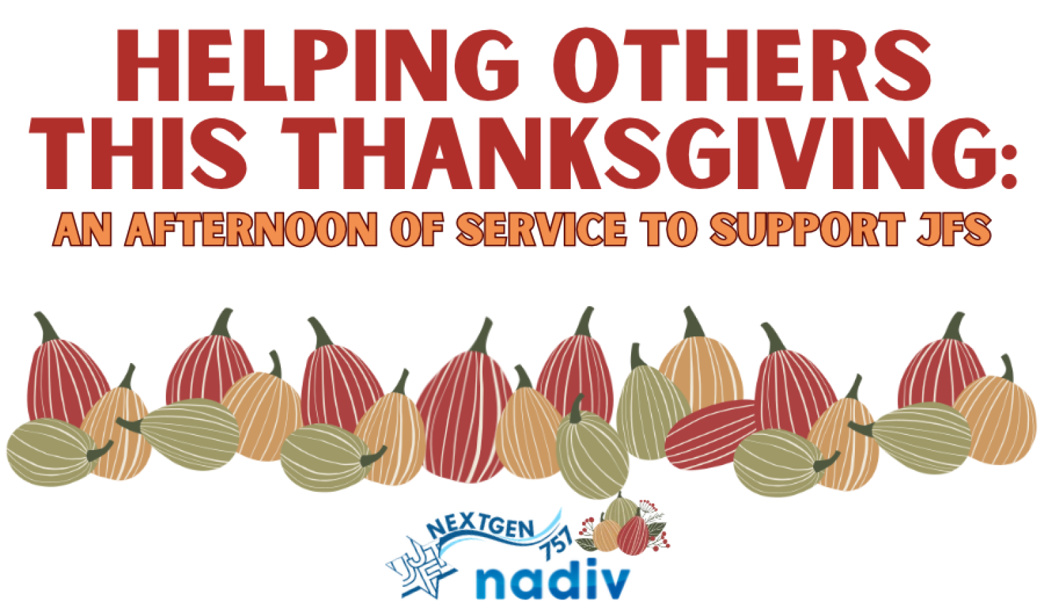 NADIV and NextGen757 Thanksgiving Service Project