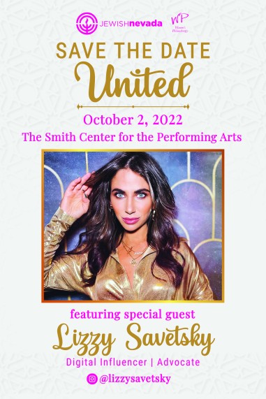 United 2022 Digital Save the Date - Lizzy Savetsky