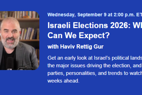 Israeli Elections  1