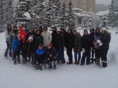 Group of Grade 9 Israeli Students in Calgary - JFC-UIA 2015 Annual Report 