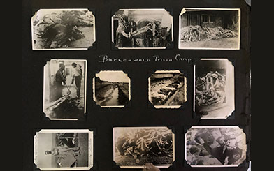 D DAY photo album buchenwald