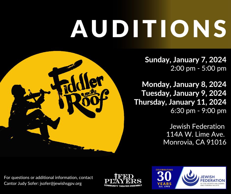 Fiddler Auditons