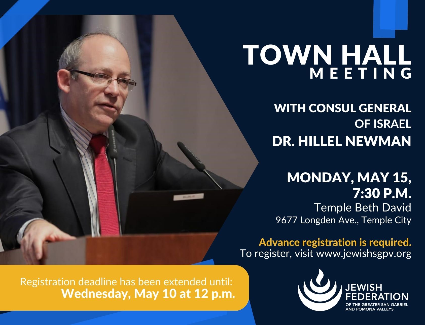 Town Hall Israeli Consul