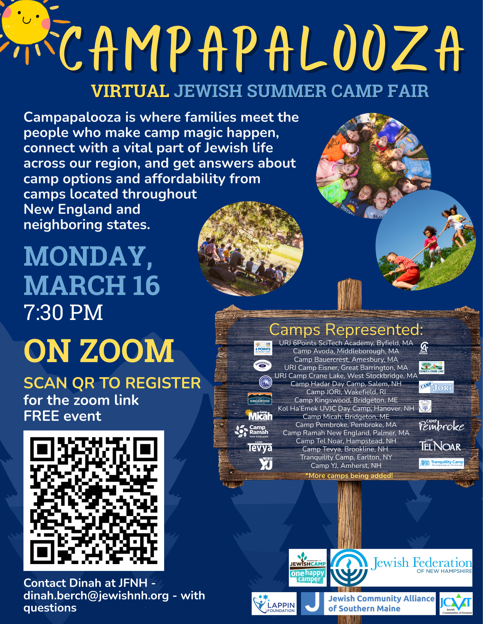 Campapalooza event flyer