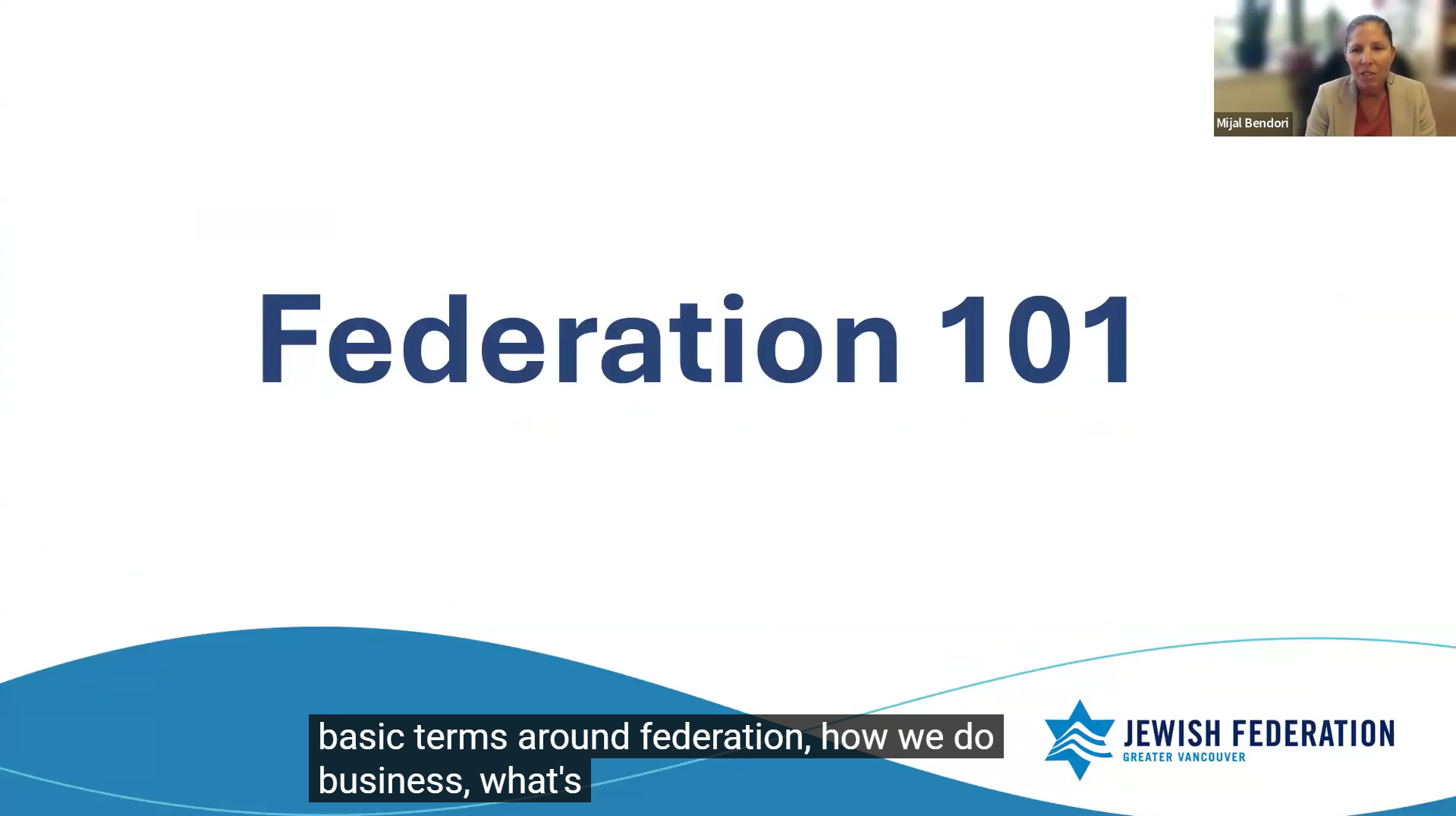 Federation Today & Tomorrow: Federation 101