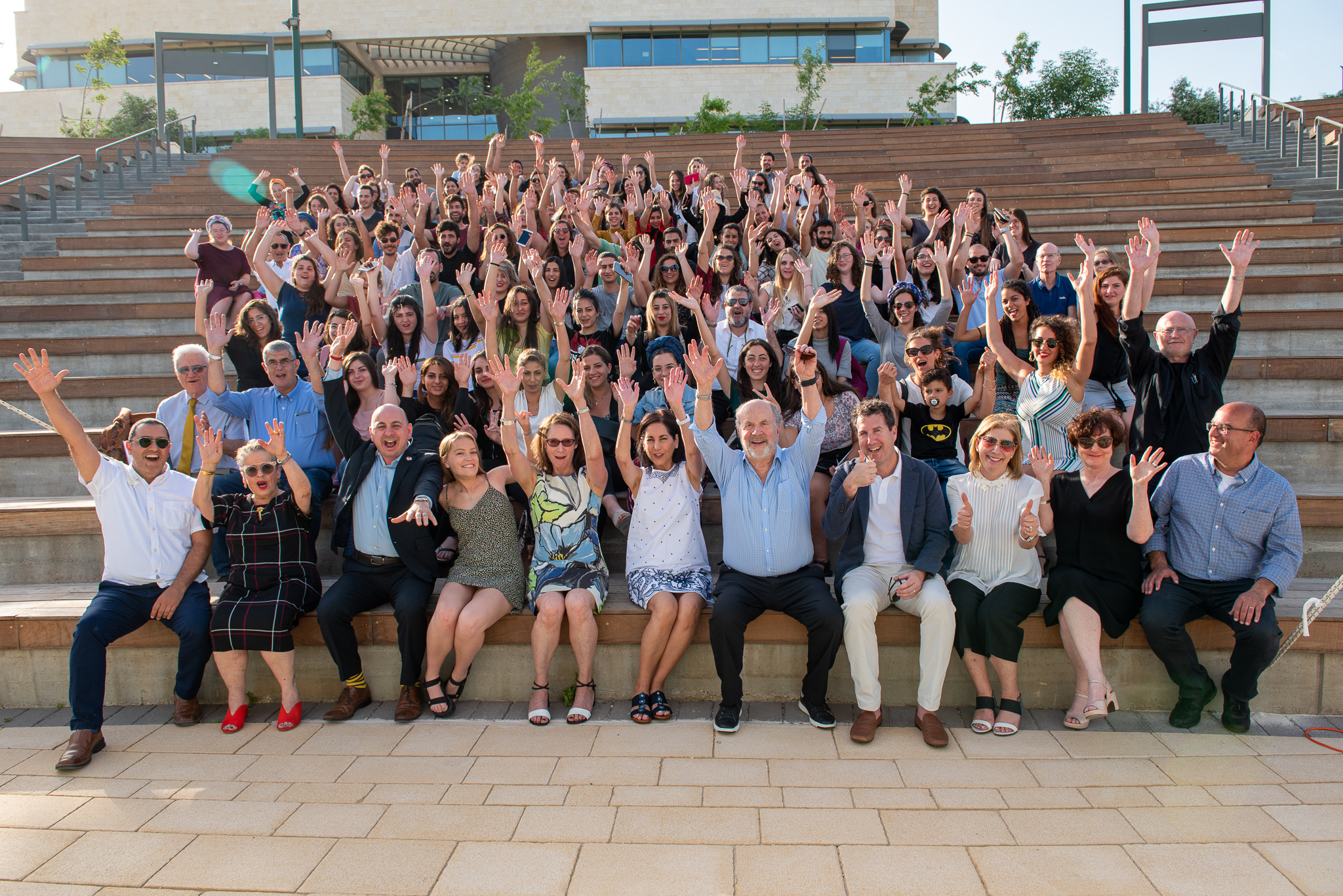 Jewish Federation of British Columbia community members at Tel-Hai University