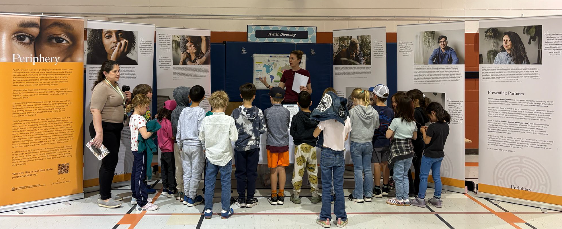 students learning about jewish diversity