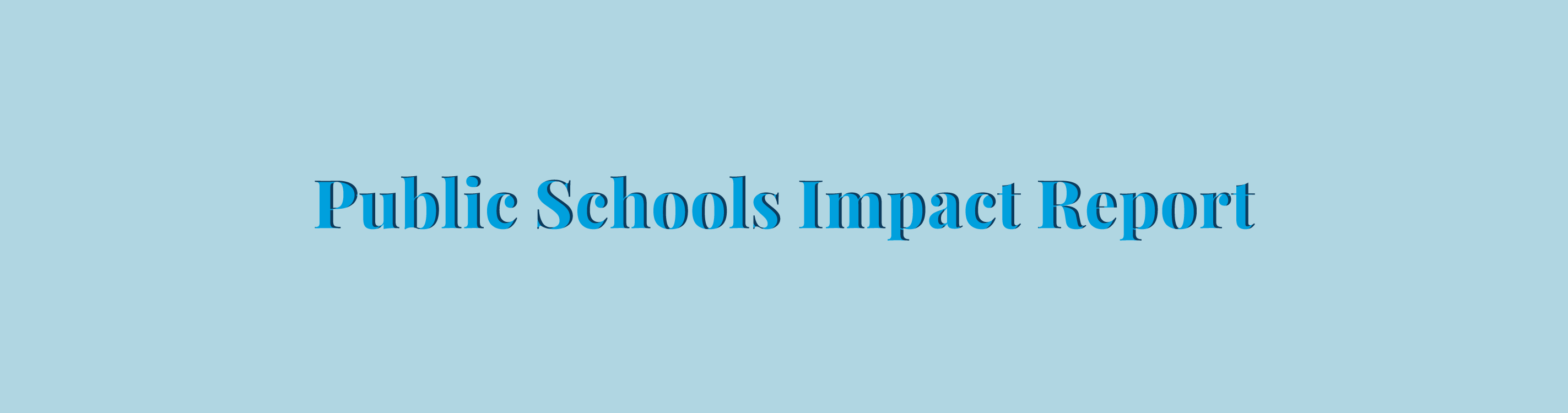 Public Schools Report