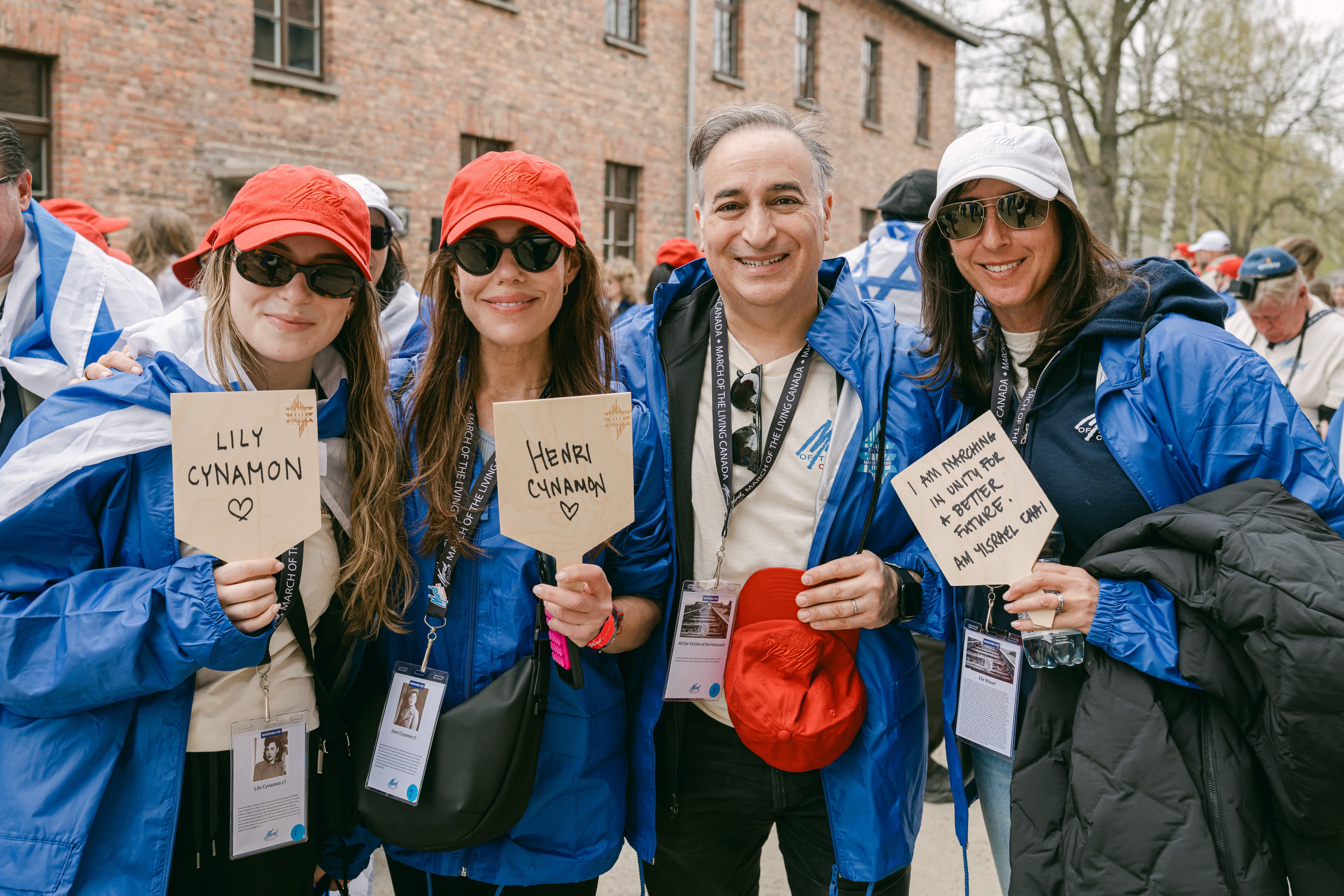 Adults on March of the Living