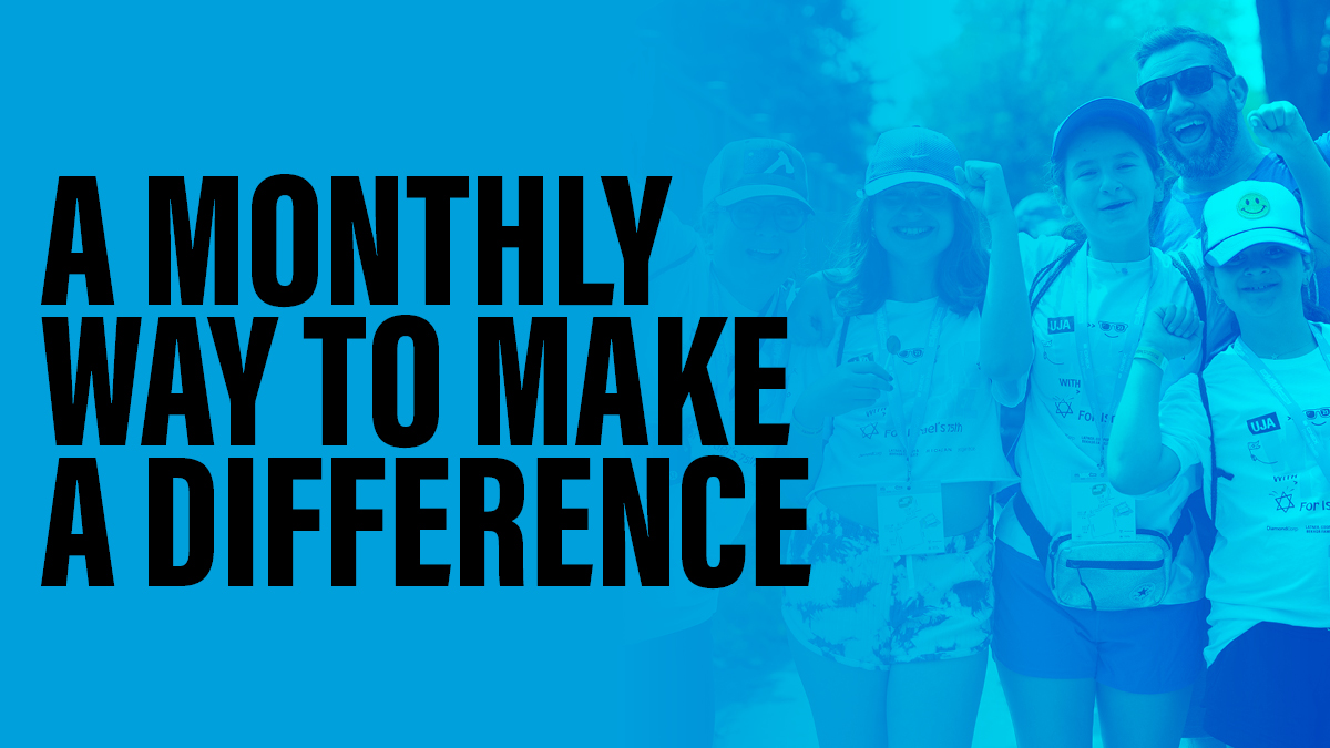 A Monthly Way to Make a Difference