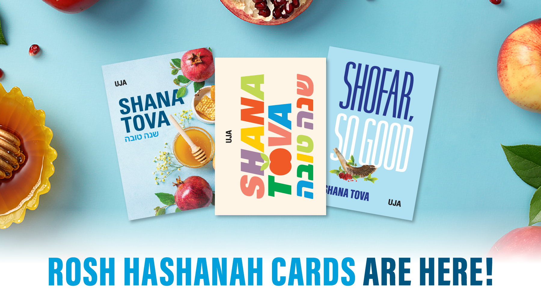 ROSH HASHANAH CARDS ARE HERE!