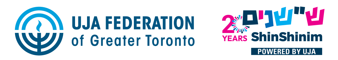 UJA Federation and Shinshinim logos