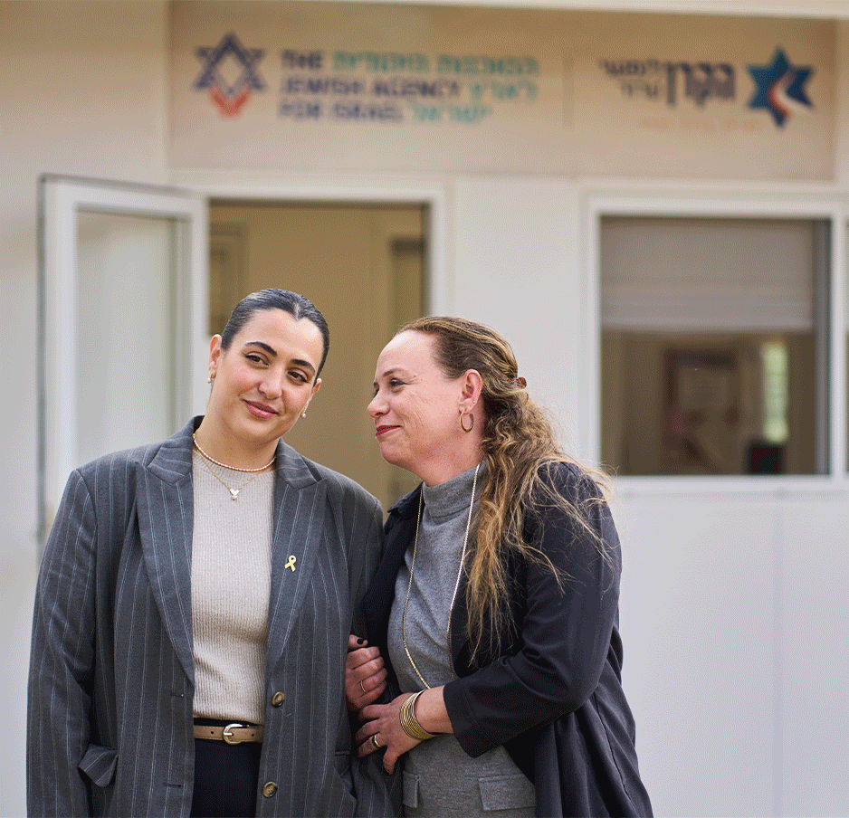 Jews engaging with their community