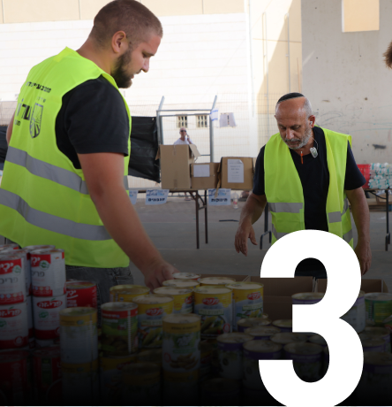 Jews volunteering