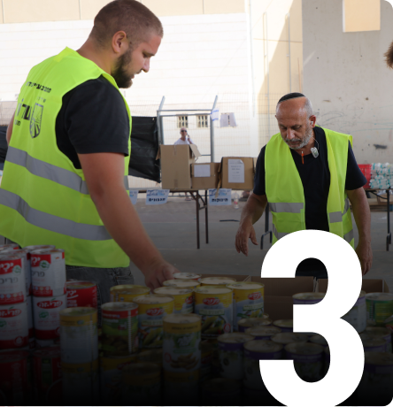 Jews volunteering